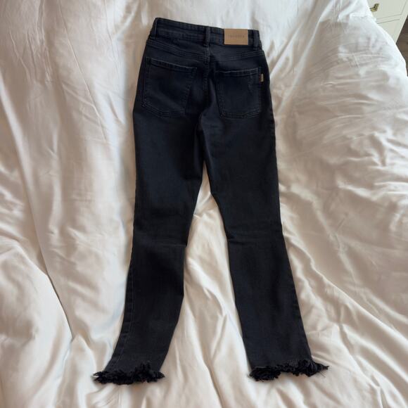 Retrofête Dax Mid Rise Pants Black Women’s Size 24 - Picture 4 of 7